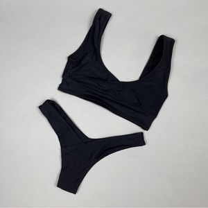 NWOT FAE Swim Onyx Bikini SET